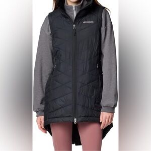 Columbia Omni-heat long vest size medium